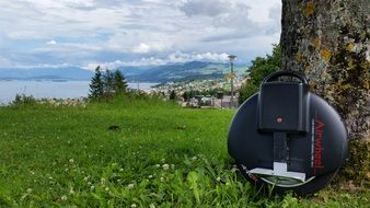 Segway Airwheel near a tree