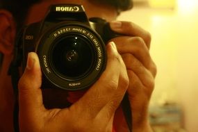 photographer selfie