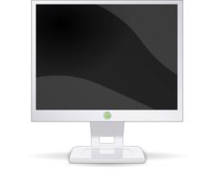 monitor lcd drawing