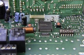 green circuit board