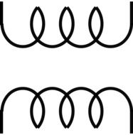 spiral circuit symbol