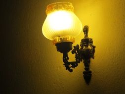 Yellow loght bulb