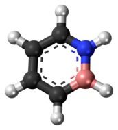 painted aromatic molecule