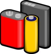 batteries red yellow drawing