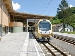 Train station in LaubenbachmÃ¼hle