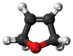 Oxolene molecule clipart