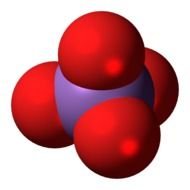 Arsenate molecule in chemistry as an illustration