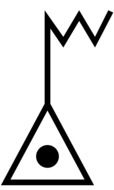 electronic datum point symbol drawing