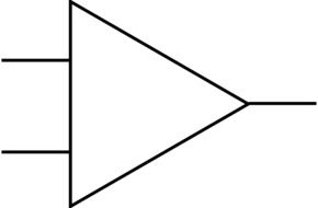 electronics circuit on white background