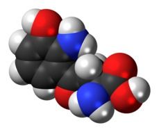 hydroxy kinurenin molecule in chemistry