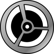 movie wheel as a graphic image