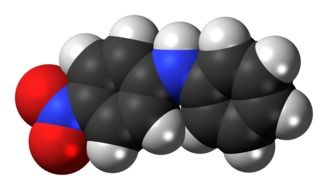 nitrodiphenylamine as a colorful model