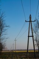 wooden power tower