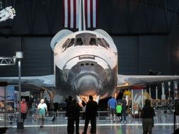 Photo of large space shuttle