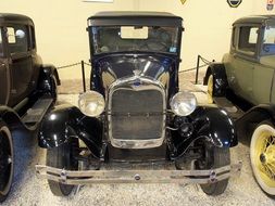 rare car Ford in the museum