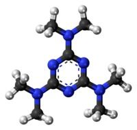 altretamine molecule in chemistry