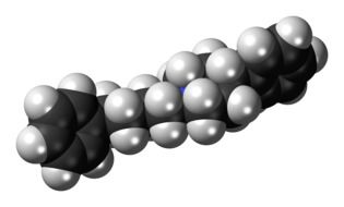 Phenyl-phenylbutyl-piperidine molecule in chemistry