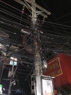 Electricity wires