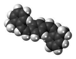 bis-methylstyryl-benzene molecule in chemistry