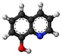 oxyquinoline molecule in chemistry