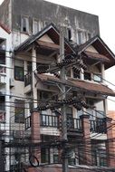 electric cable around the house