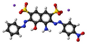 painted amido molecule