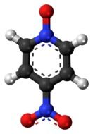 the structure of the molecule nitropyridine in chemistry