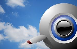 optical camera in the sky