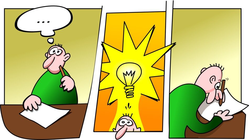 clipart of the idea inventor
