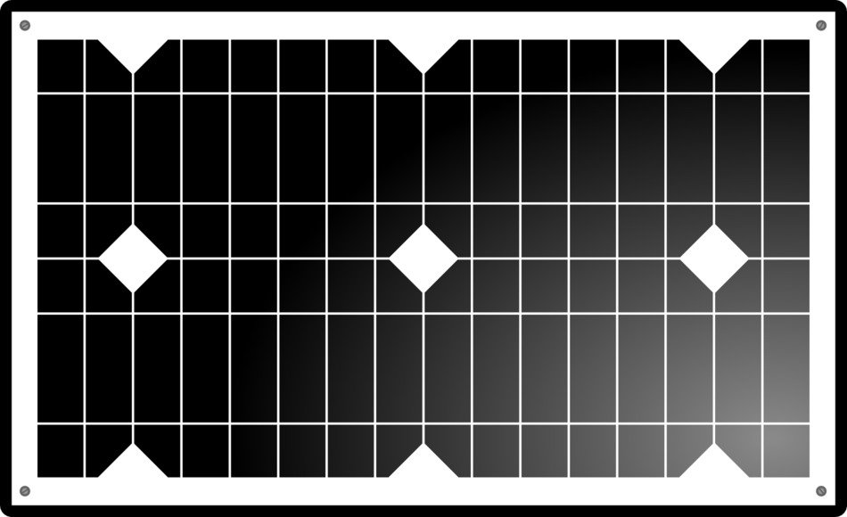 clipart of solar panel