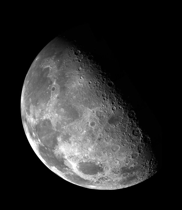 moon in the twilight