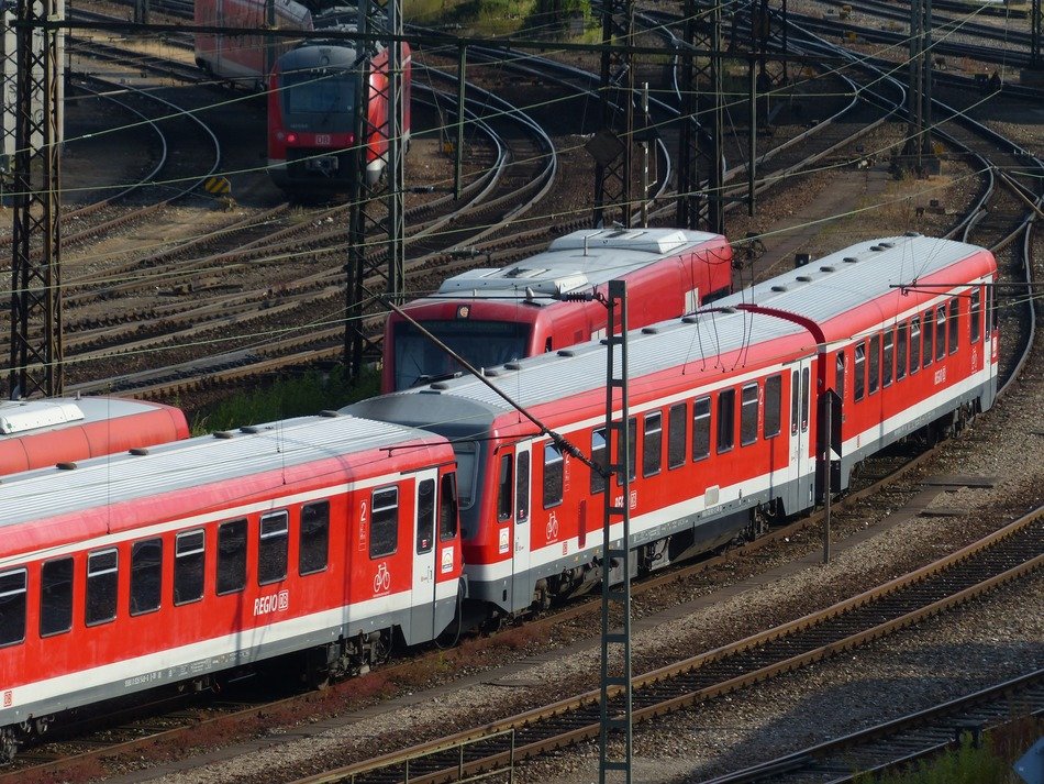 the movement of railway transport