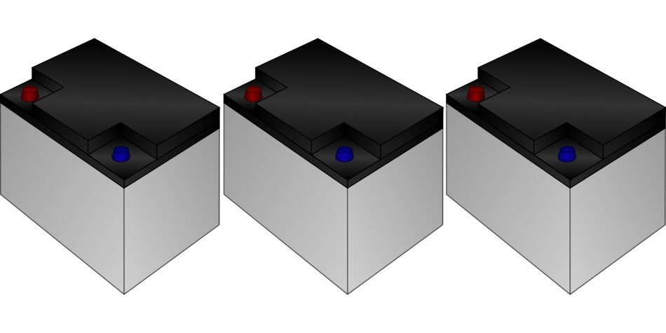 clipart of car batteries