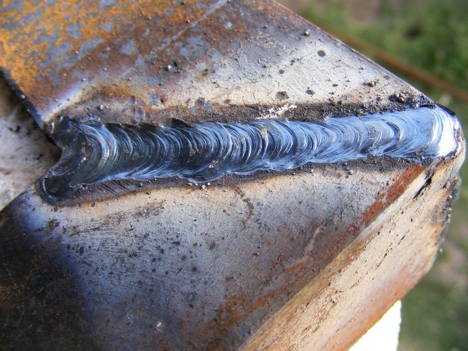 Trace of welding