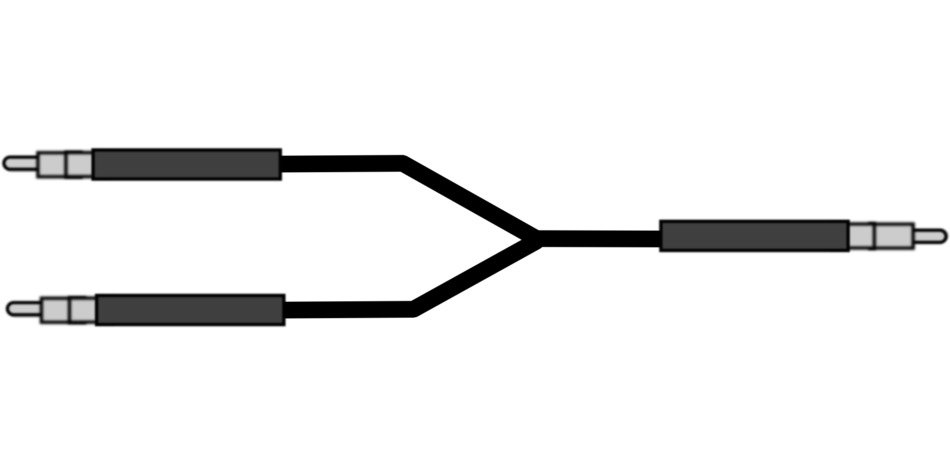Clipart of splitter on white