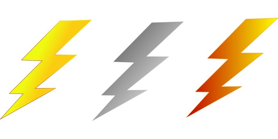 illustration of lightning