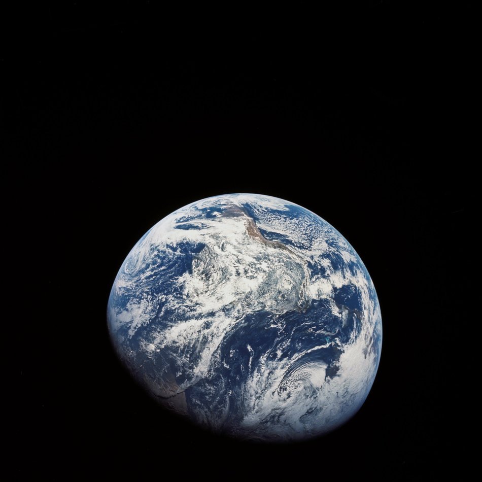 Еarth in the dark