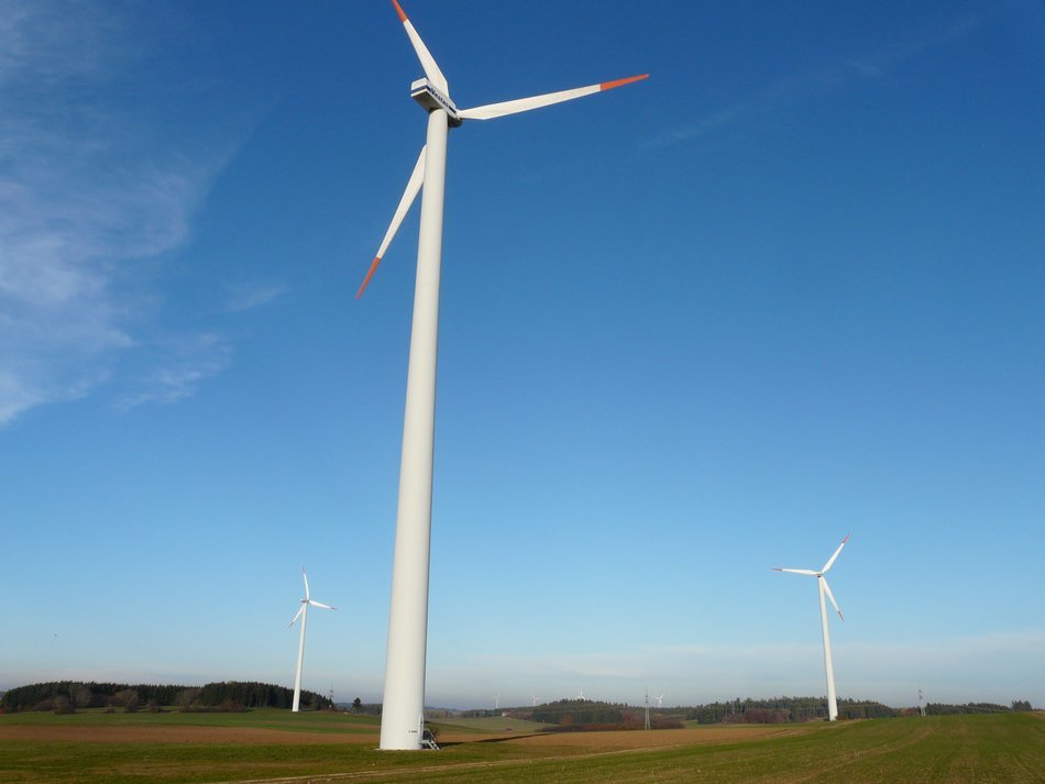 wind turbine for the production of electric