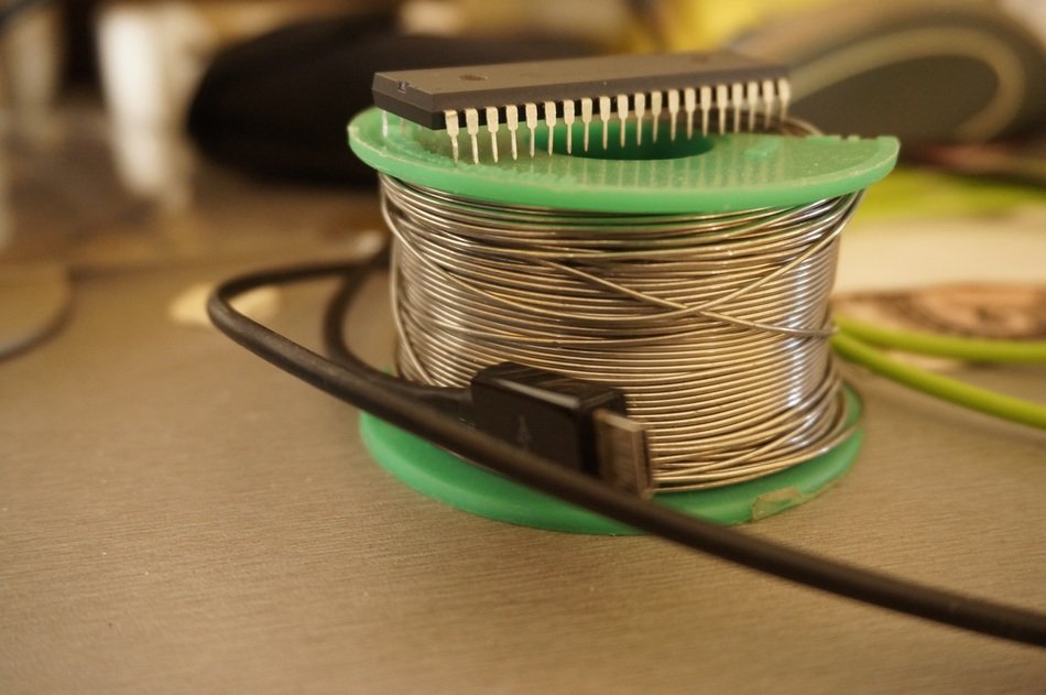 electronic wiring for welding