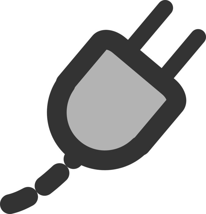 symbol of grey cable