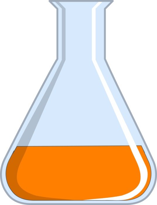 Orange fluid clipart