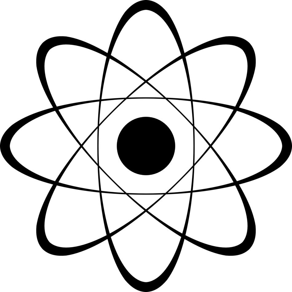 drawing of the physics atom