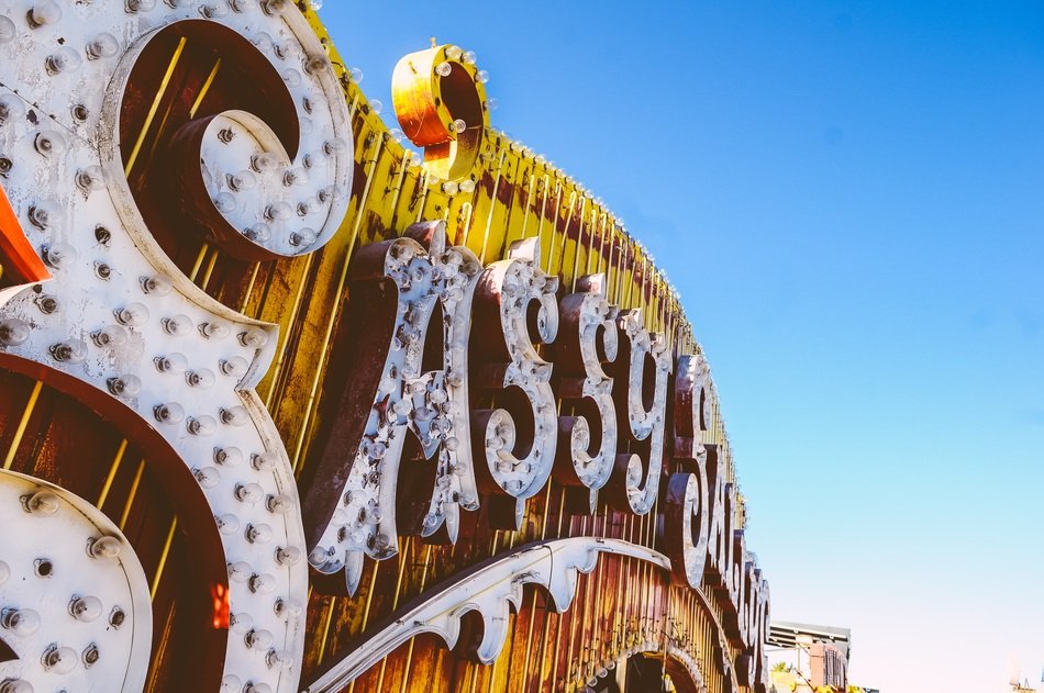 bright facade of the circus