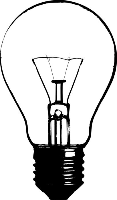 lightbult drawing