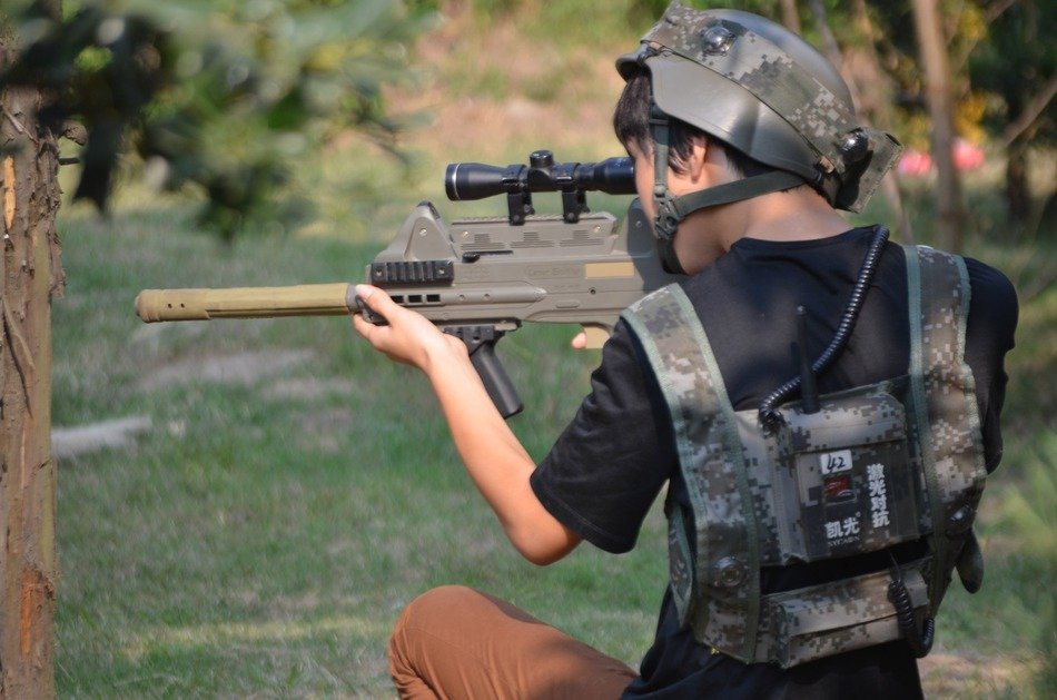laser tag game