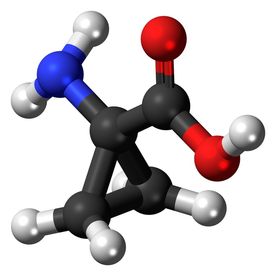 Aminocyclopropane molecule clipart