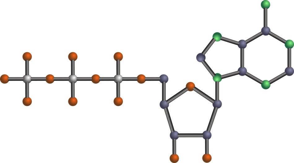graphic image of molecular compound