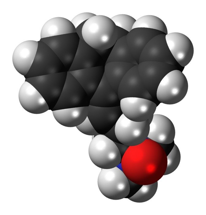 tricyclic antidepressant molecule in chemistry