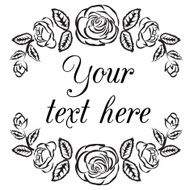Logo with roses N2