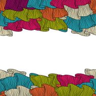 Lace and frills hand drawn seamless pattern N2